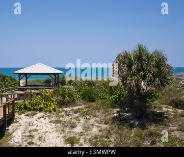 Parc d'état de Sebastian Inlet sur la côte Est de la Floride USA Banque D'Images