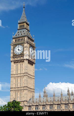 Elizabeth tower à Londres, Big Ben Banque D'Images