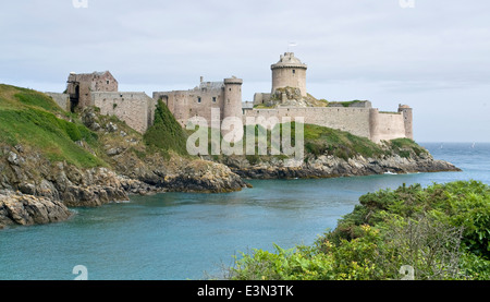 Fort-la-Latte au Cap Fréhel en Bretagne, France Banque D'Images