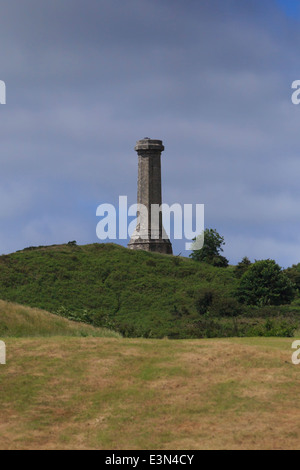 Le Monument à Hardy près de Portesham, Dorset. Propriété du National Trust. Banque D'Images