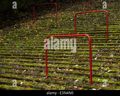 Les obstacles à la foule Cathkin Park Glasgow. Banque D'Images