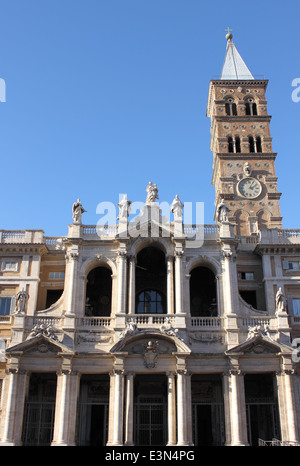 Basilique Sainte Marie Majeure à Rome, Italie Banque D'Images