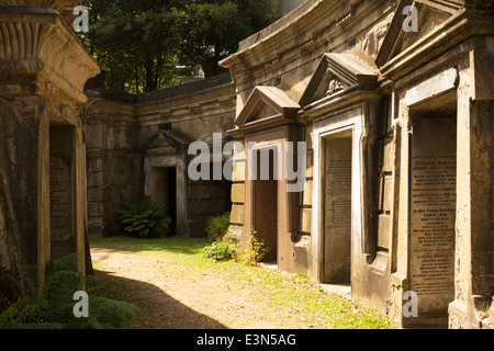 Cercle de Liban - Cimetière de Highgate (ouest) - Camden - Londres Banque D'Images