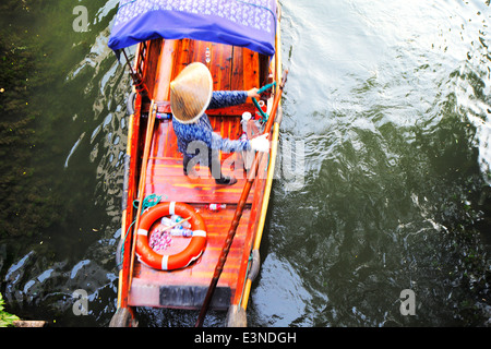 Zhouzhuang, est l'un des plus célèbres des cantons de l'eau en Chine, a noté pour sa profonde culture Banque D'Images