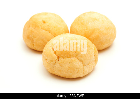 Soft amaretti di Sassello sur fond blanc Banque D'Images