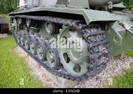 STU-40 tank sur l'affichage à Lappeenranta, Finlande Banque D'Images