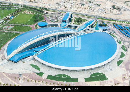 Doha, Qatar, aspirer Sports Centre Banque D'Images