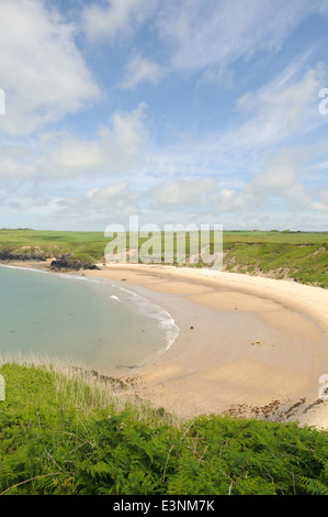 Le sifflement de l'OER de Porth Sands péninsule Llyn Cymru Wales Snowdonia UK GO Banque D'Images