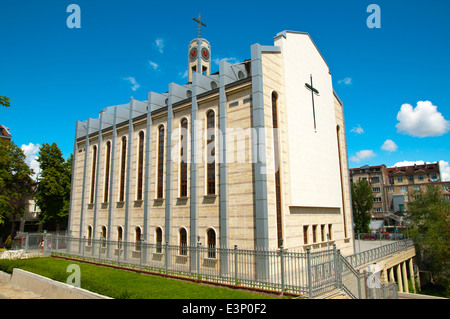 Cathédrale de St Joseph (2006) de l'église catholique romaine, le centre de Sofia, Bulgarie, Europe Banque D'Images
