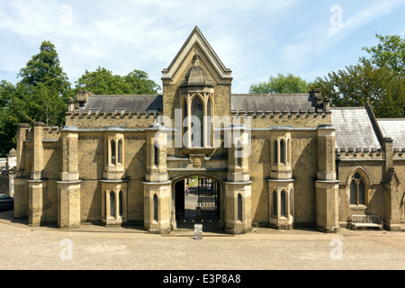 La chapelle - le Cimetière de Highgate (ouest) - Camden - Londres Banque D'Images