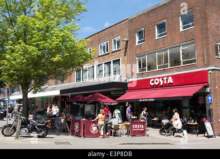 Costa Coffee - Berkhamsted High Street - Hertfordshire Banque D'Images