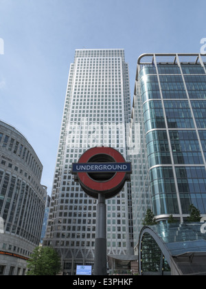 Canary Wharf, London Banque D'Images