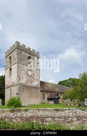 St James's Church dans le Shropshire village de Cardington, Shropshire, England, UK Banque D'Images