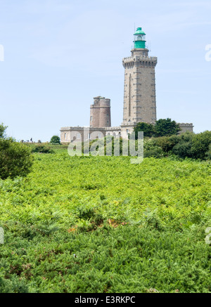 Phare du Cap Fréhel en Bretagne, France Banque D'Images