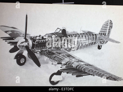 Modèle de marque Hawker Typhoon IB Banque D'Images