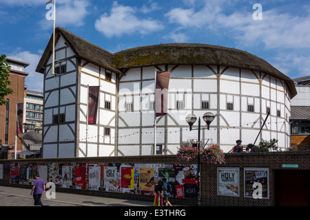 Globe Theatre Southwark London South Bank en Angleterre Banque D'Images