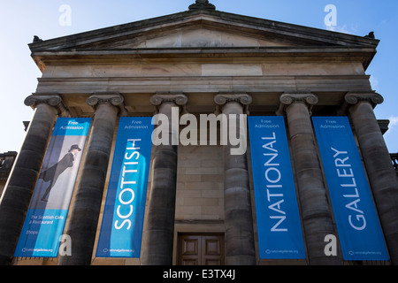 Scottish National Gallery, Édimbourg, Écosse. Banque D'Images