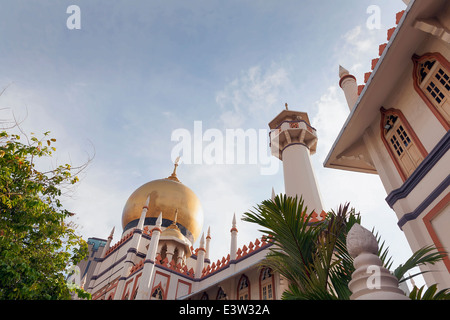 Masjid Sultan Mosque Architecture Extérieure à Singapour Banque D'Images