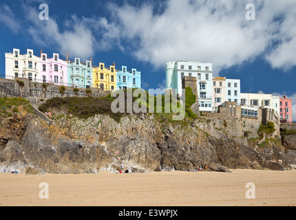 Tenby, pays de Galles. Banque D'Images