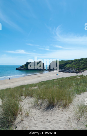 Grand Haven South Beach - Pembrokeshire, Pays de Galles, Royaume-Uni Banque D'Images