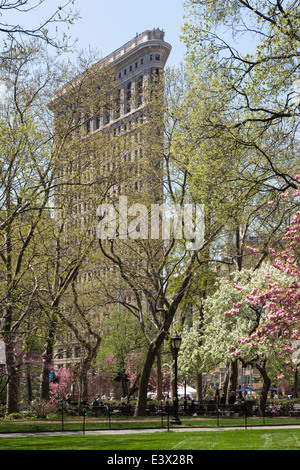 Flatiron Building, NEW YORK CITY Banque D'Images