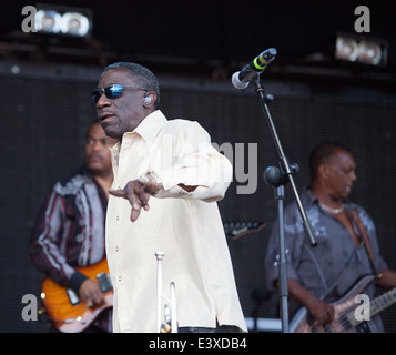 Westport Westport House,,Ireland,29 juin 2014,Jordy jouer live at the Westport Festival le 29 juin Banque D'Images