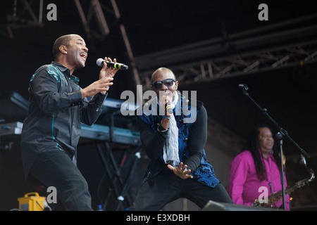 Westport Westport House,,Ireland,29 juin 2014,Jordy jouer live at the Westport Festival le 29 juin Banque D'Images