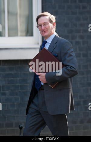 Londres, Royaume-Uni. 1er juillet 2014. Le procureur général Dominic Grieve arrive au 10 Downing Street pour une réunion du Cabinet le Mardi, Juillet 01, 2014. Credit : Heloise/Alamy Live News Banque D'Images