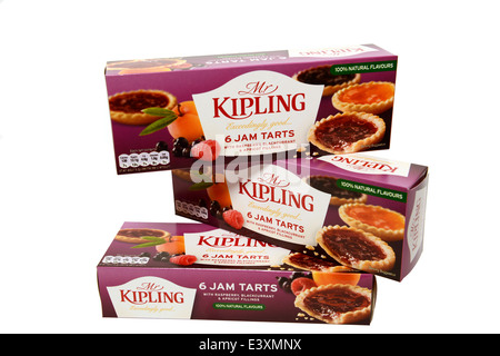 Mr Kipling tartelettes à la confiture Banque D'Images