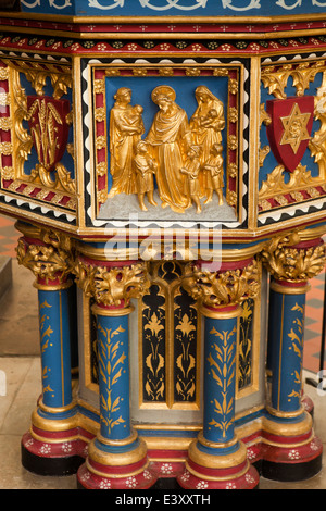 Royaume-uni l'Angleterre, dans le Suffolk, Bury St Edmunds, Cathédrale, George Gilbert Scott font Banque D'Images