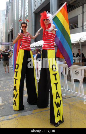 World Pride Week 2014, Toronto, Ontario. Banque D'Images