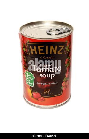 La Soupe aux tomates Heinz Banque D'Images