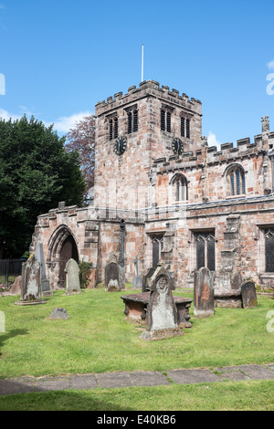 Église de Saint-Laurent, dans la région de Appleby Westmorland, Cumbria, Royaume-Uni Banque D'Images