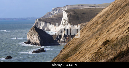 St Oswald's Bay (Dordle porte, Dorset Uk) Banque D'Images