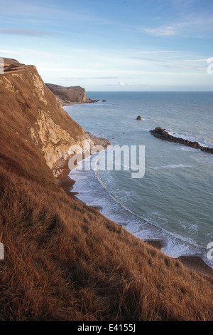 St Oswald's Bay (Dordle porte, Dorset Uk) Banque D'Images