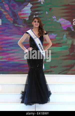 Concours de beauté Miss Intercontinental 2013 tenue à l'Hôtel Maritim Où : Magdeburg, Allemagne Quand : 14 déc 2013 Banque D'Images