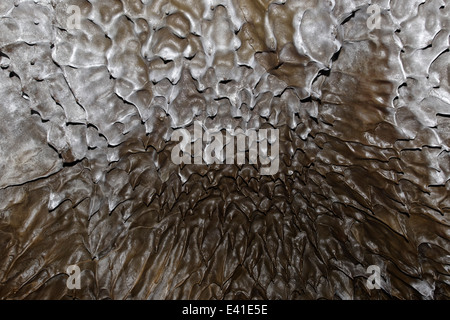 Grotte de lave thingvellir, gjabakkahellir nationalpark, Islande Banque D'Images