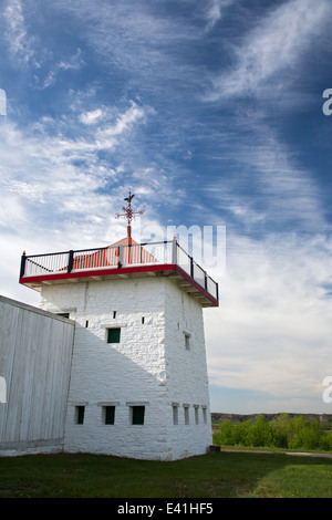 Fort Union Trading Post Lieu historique national. Banque D'Images