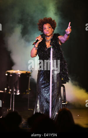 Macy Gray effectue lors de son 14e anniversaire - "sur la façon dont la vie est' au Casino Miami Jai Alai En vedette : Macy Gray Où : Miami, Florida, United States Quand : 31 déc 2013 Banque D'Images