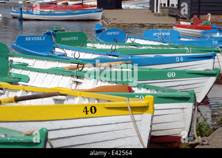 Lac de plaisance à Aldeburgh à Sussex East Anglia Angleterre Banque D'Images