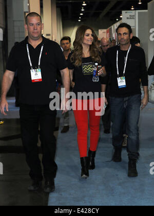 Maria Menounos à 2014 LA SCÉ International à Las Vegas Convention Center Las Vegas comprend : Maria Menounos Où : Las Vegas, Nevada, United States Quand : 08 Jan 2014 Banque D'Images