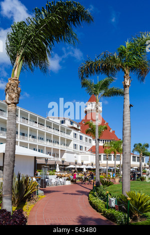 L'hôtel del Coronado, Coronado Beach, San Diego, California, USA Banque D'Images