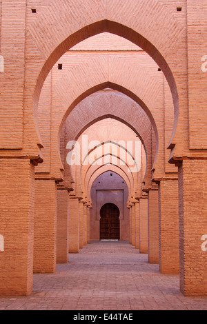 Le Maroc 12ème siècle Tin Mel ou Mosquée Tinmal dans les montagnes du Haut Atlas - UNESCO World Heritage Site. Banque D'Images