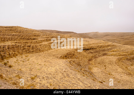 Village traditionnel berbère jusqu'aux montagnes de l'Atlas, Maroc Banque D'Images