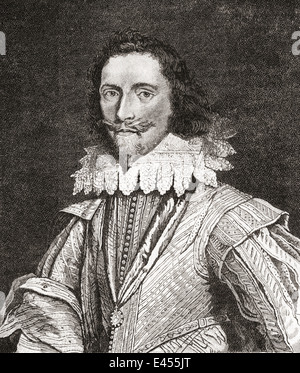 George Villiers, 1 duc de Buckingham, 1592 -1628. Favori du roi Jacques d'Angleterre. Banque D'Images