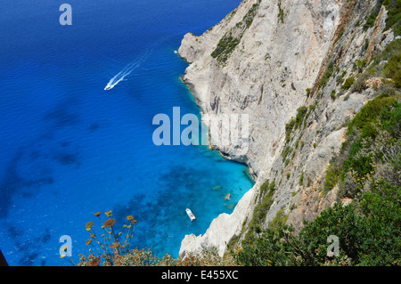 Zante 2014, naufrage cove Banque D'Images