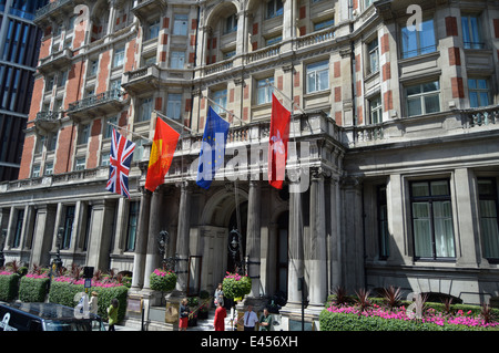 Le Mandarin Oriental Hotel, London,UK Banque D'Images