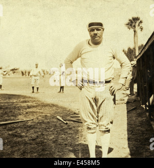 Babe Ruth, joueur américain de baseball Babe Ruth Banque D'Images