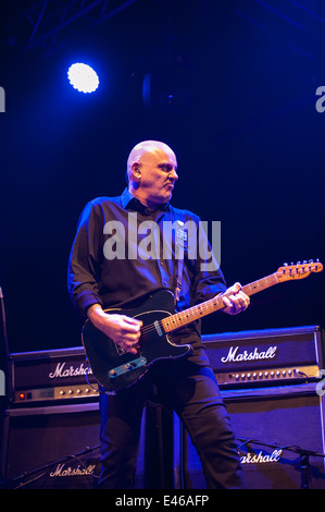 Les STRANGLERS au festival théorie barbu Banque D'Images