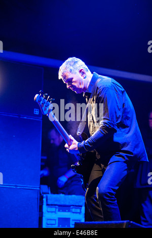 Les STRANGLERS au festival théorie barbu Banque D'Images